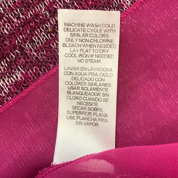 Kut from the Kloth oversized slouchy sweater with attached silky trim, XS/S - Picture 6 of 8